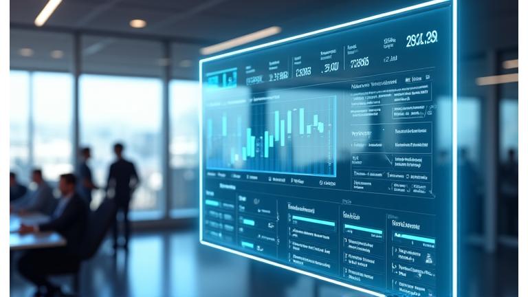 AI 기반 워크플로우 분석 대시보드 화면